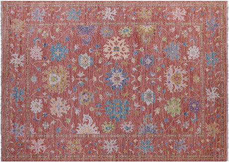 Handmade Turkish Oushak Wool Rug - Manhattan Rugs
