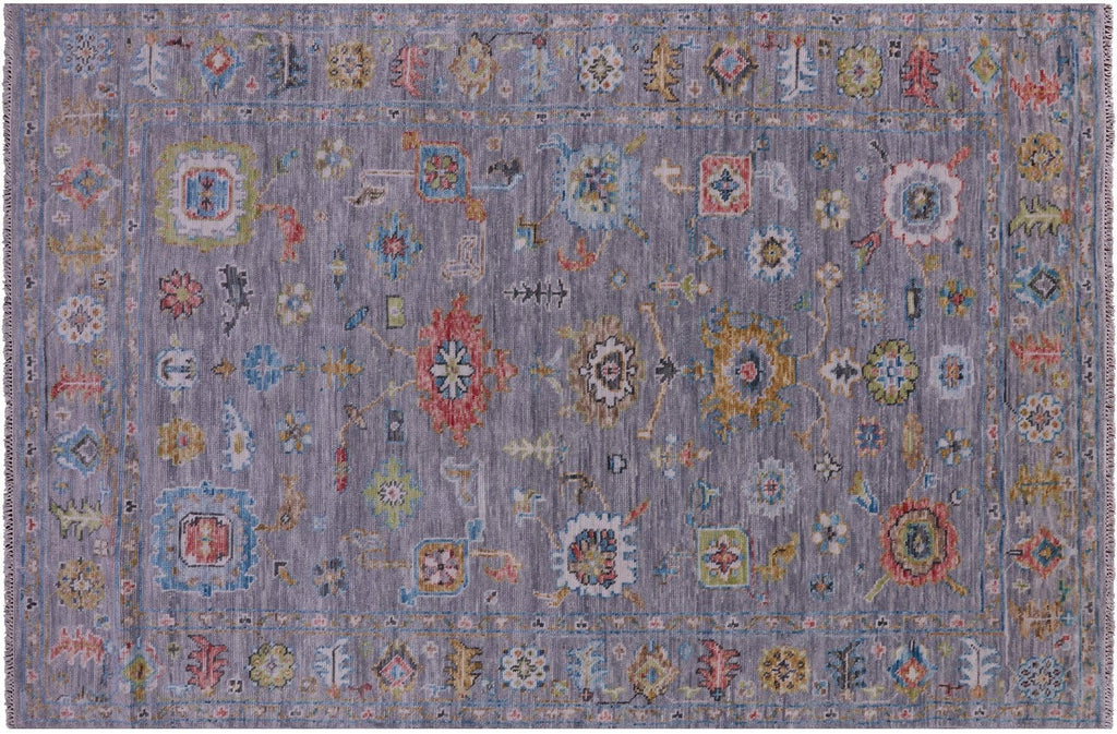 Turkish Oushak Hand Knotted Wool Rug - Manhattan Rugs
