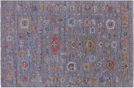 Turkish Oushak Hand Knotted Wool Rug - Manhattan Rugs