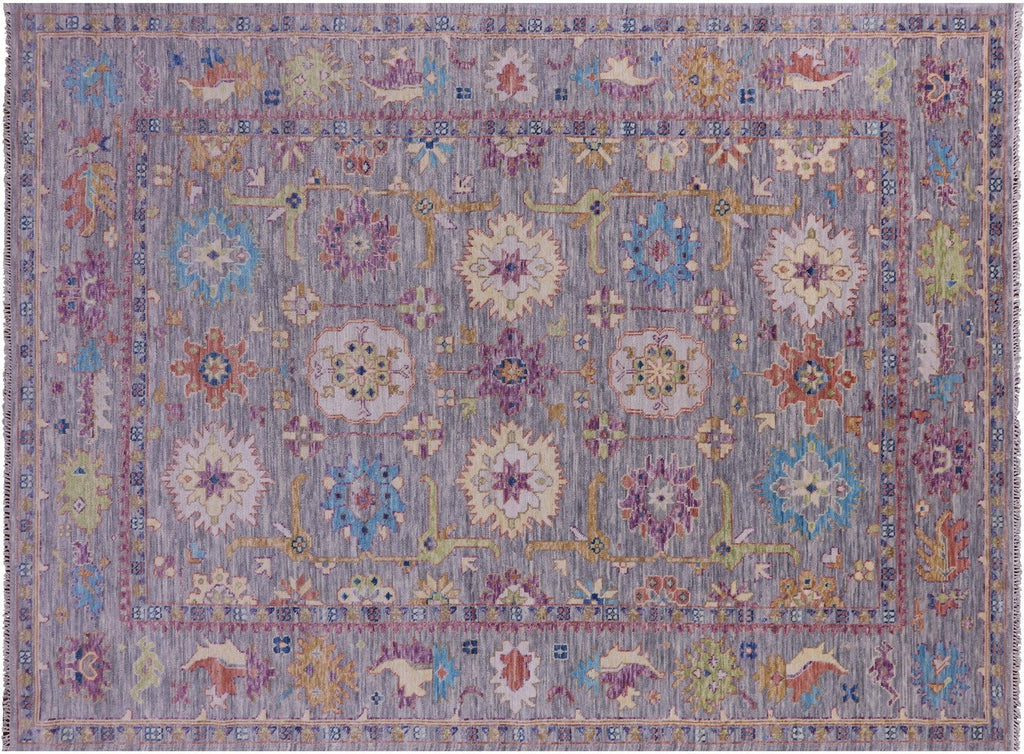 Handmade Turkish Oushak Wool Rug - Manhattan Rugs