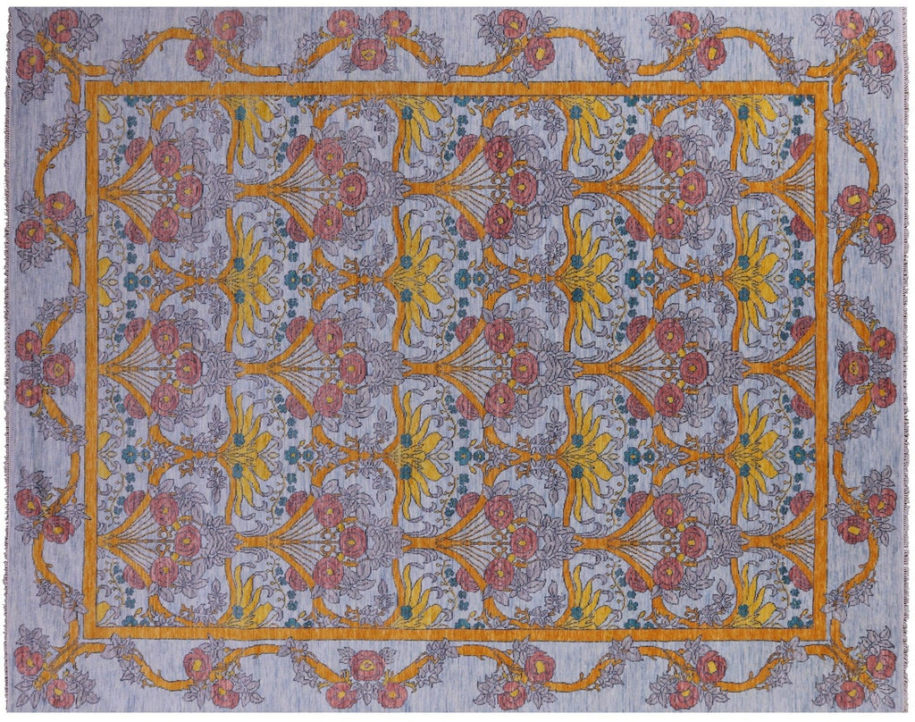 Handmade William Morris Wool Rug - Manhattan Rugs
