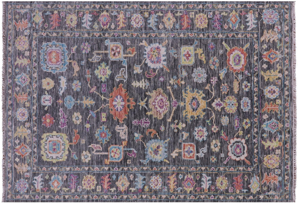 Turkish Oushak Handmade Wool Rug - Manhattan Rugs