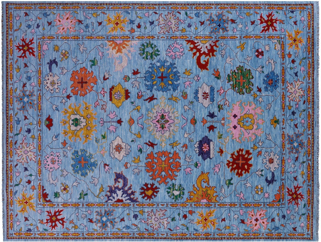 Handmade Turkish Oushak Wool Rug - Manhattan Rugs