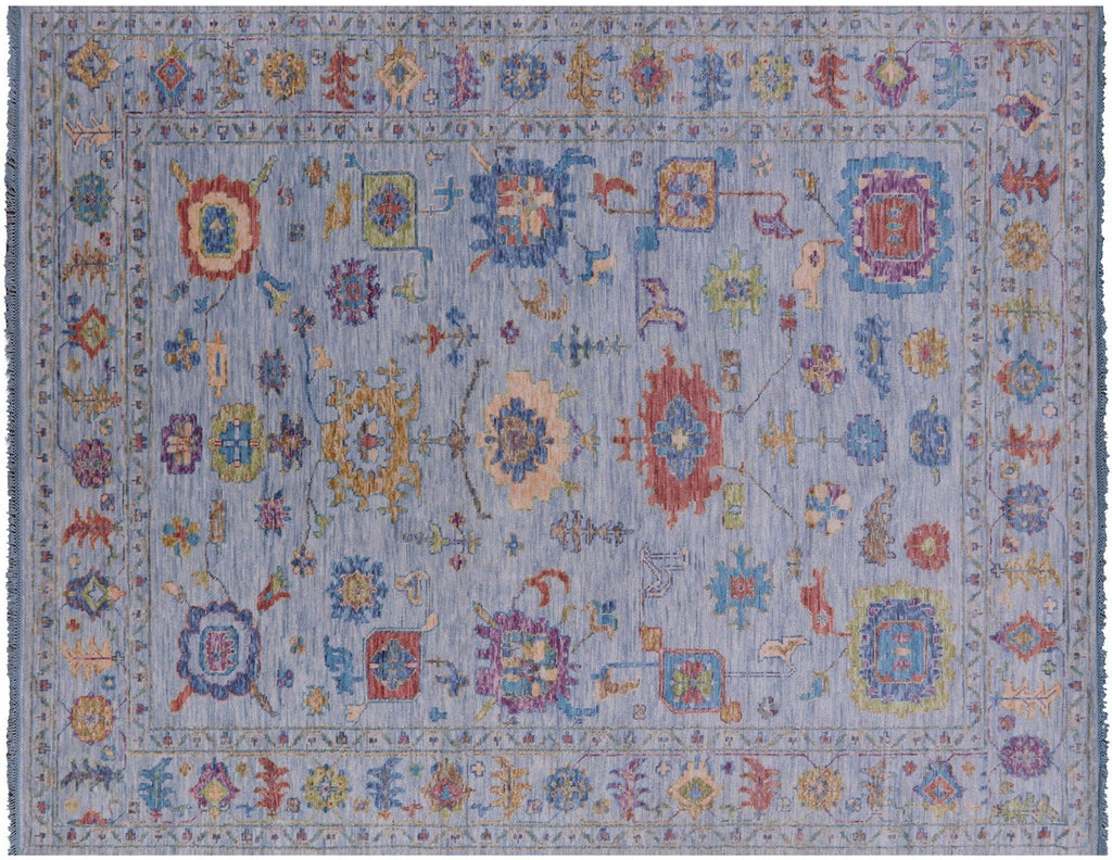 Handmade Turkish Oushak Wool Rug - Manhattan Rugs