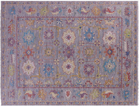 Hand Knotted Turkish Oushak Wool Rug - Manhattan Rugs