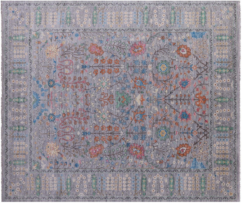 Turkish Oushak Hand-Knotted Wool Rug - Manhattan Rugs