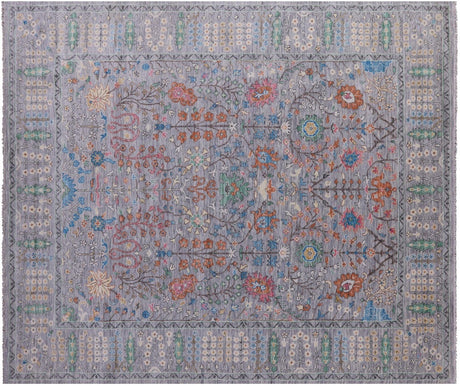 Turkish Oushak Hand-Knotted Wool Rug - Manhattan Rugs