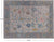 SUPER SALE Ivory 7' 10" X 10' 8" Turkish Angora Oushak Hand-Knotted Wool Rug - Q19095