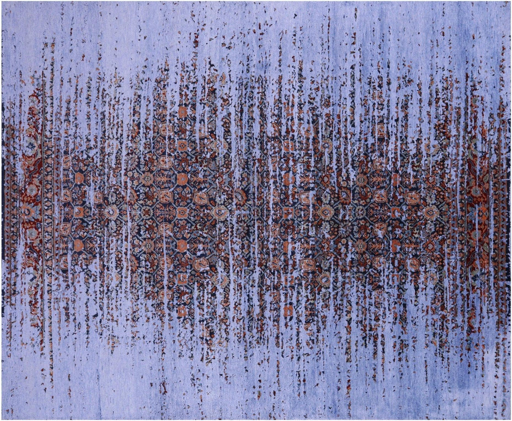 Wool & Silk Modern Fine Serapi Handmade Rug - Manhattan Rugs