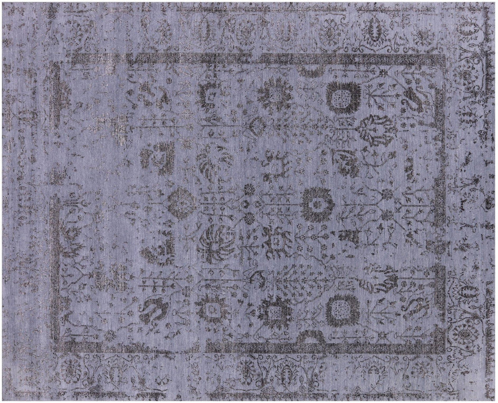 Handmade Persian Tabriz Wool & Silk Rug - Manhattan Rugs