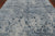 Silver Hand-Knotted Persian Heriz Serapi Wool & Silk Rug 7' 11" X 9' 9" - Q19118