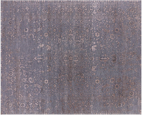 Persian Heriz Serapi Hand-Knotted Wool & Silk Rug - Manhattan Rugs