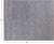 Grey Persian Tabriz Wool & Silk Handmade Rug 8' 0" X 10' 1" - Q19124
