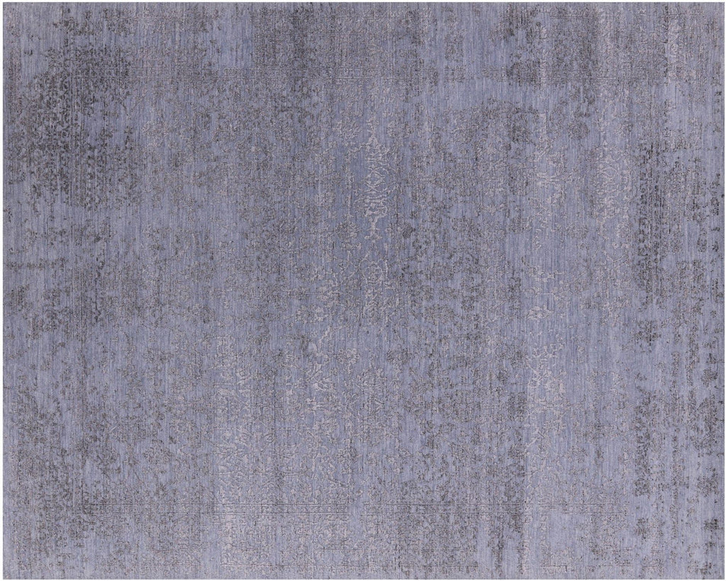 Persian Kashan Hand-Knotted Wool & Silk Rug - Manhattan Rugs