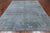 Grey Persian Kashan Hand-Knotted Wool & Silk Rug 8' 0" X 10' 0" - Q19127