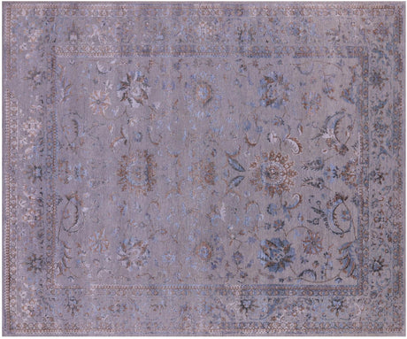 Persian Tabriz Wool & Silk Hand-Knotted Rug - Manhattan Rugs