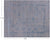 Grey 7' 11" X 9' 8" Persian Tabriz Handmade Wool & Silk Rug - Q19131
