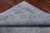 Grey 7' 11" X 9' 8" Persian Tabriz Handmade Wool & Silk Rug - Q19131