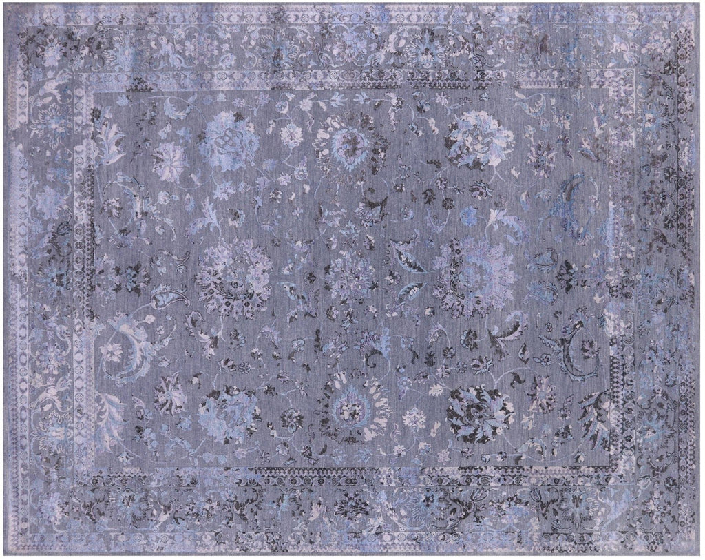 Persian Tabriz Wool & Silk Handmade Rug - Manhattan Rugs