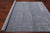 Grey Persian Tabriz Hand-Knotted Wool & Silk Rug 8' 0" X 9' 8" - Q19140