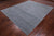 Grey Persian Tabriz Hand-Knotted Wool & Silk Rug 8' 0" X 9' 8" - Q19140