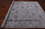 Grey 8' 0" X 10' 0" Wool & Silk Hand-Knotted Persian Tabriz Rug - Q19144