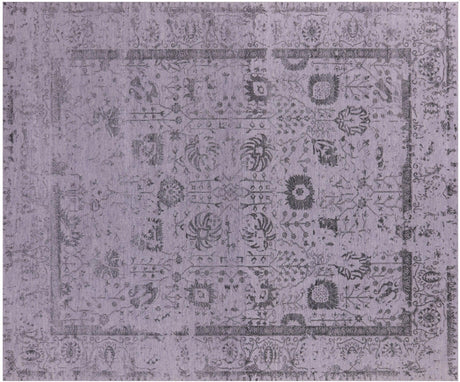 Wool & Silk Hand-Knotted Persian Tabriz Rug - Manhattan Rugs