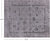 Grey 8' 0" X 10' 0" Wool & Silk Hand-Knotted Persian Tabriz Rug - Q19144