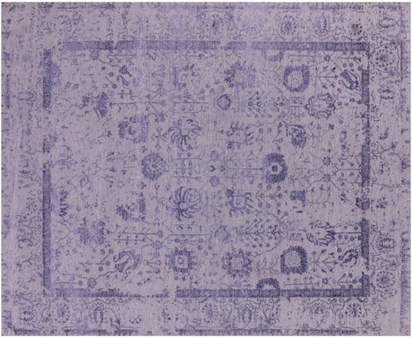 Persian Tabriz Hand-Knotted Wool & Silk Rug - Manhattan Rugs