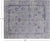 Grey 7' 11" X 9' 8" Persian Tabriz Hand-Knotted Wool & Silk Rug - Q19145