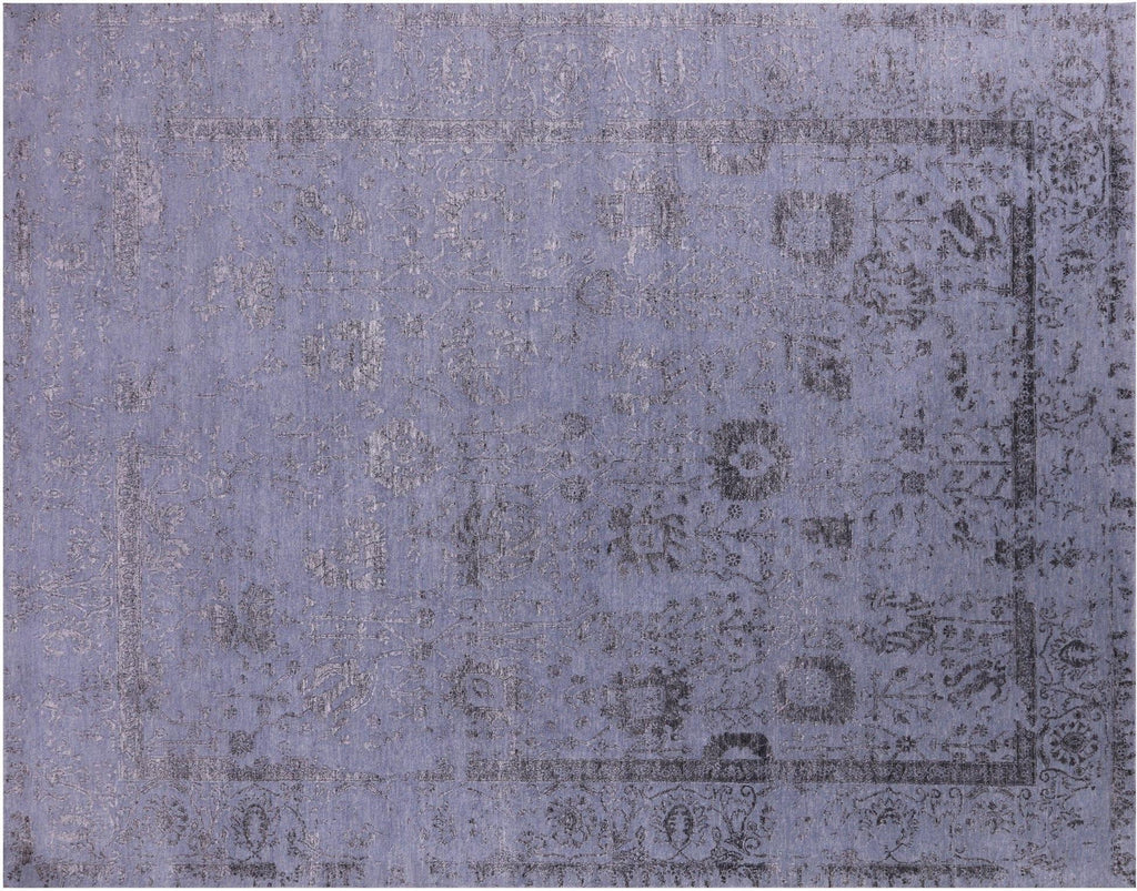 Wool & Silk Persian Tabriz Handmade Rug - Manhattan Rugs