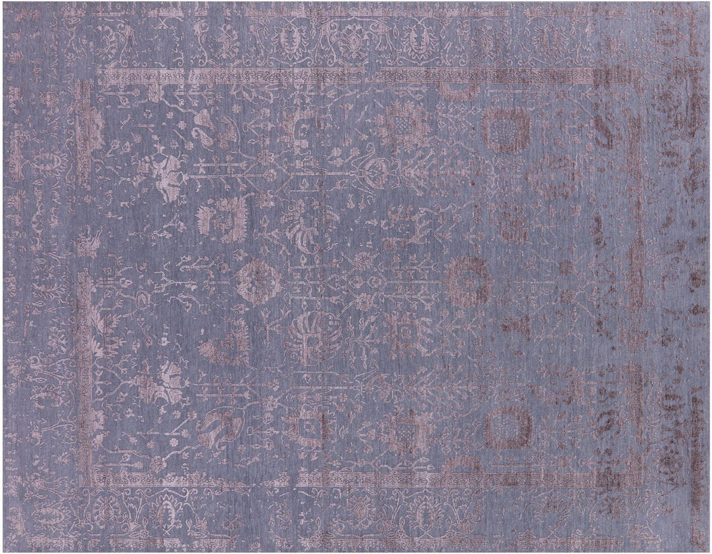 Wool & Silk Persian Tabriz Handmade Rug - Manhattan Rugs