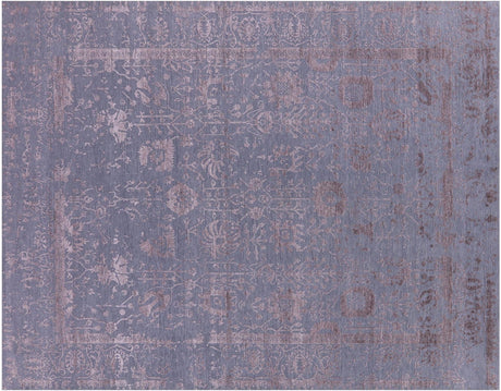 Wool & Silk Persian Tabriz Handmade Rug - Manhattan Rugs