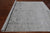 Grey Hand Knotted Persian Tabriz Wool & Silk Rug 8' 1" X 9' 10" - Q19151