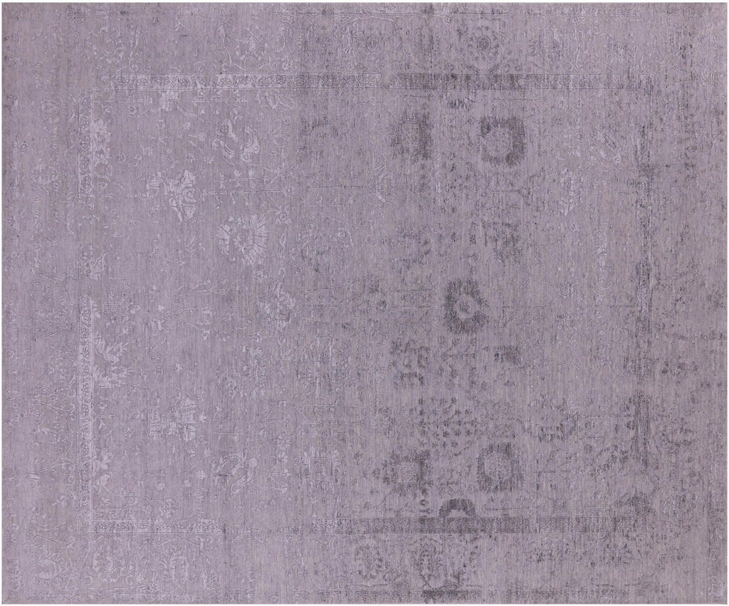 Hand Knotted Persian Tabriz Wool & Silk Rug - Manhattan Rugs