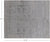 Grey Hand Knotted Persian Tabriz Wool & Silk Rug 8' 1" X 9' 10" - Q19151