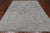 Grey Hand Knotted Persian Tabriz Wool & Silk Rug 8' 1" X 9' 10" - Q19151
