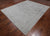 Grey Hand Knotted Persian Tabriz Wool & Silk Rug 8' 1" X 9' 10" - Q19151