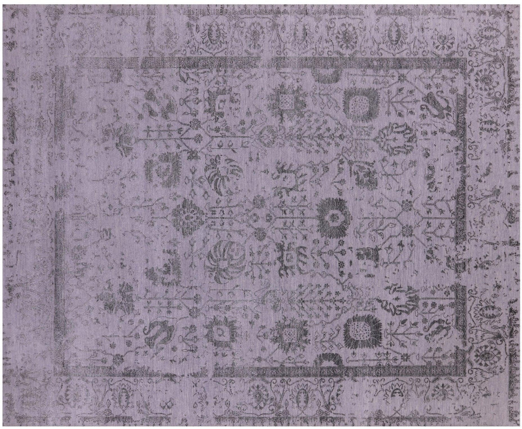 Persian Tabriz Wool & Silk Handmade Rug - Manhattan Rugs