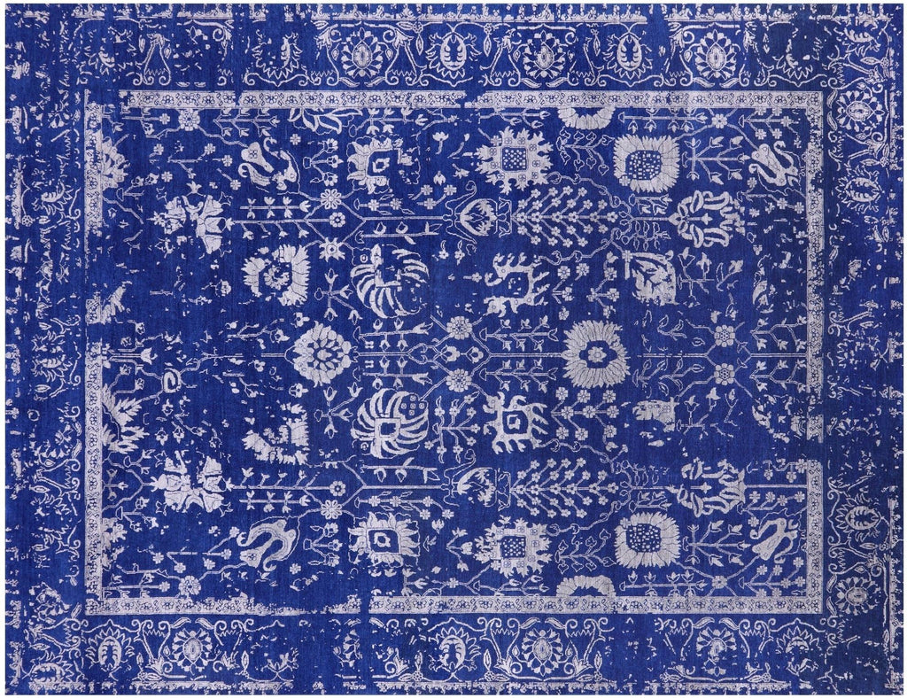 Wool & Silk Handmade Persian Tabriz Rug - Manhattan Rugs