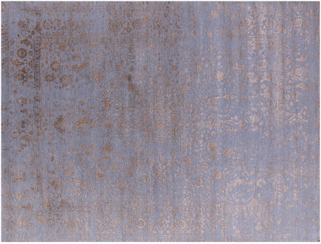 Wool & Silk Persian Heriz Serapi Hand-Knotted Rug - Manhattan Rugs