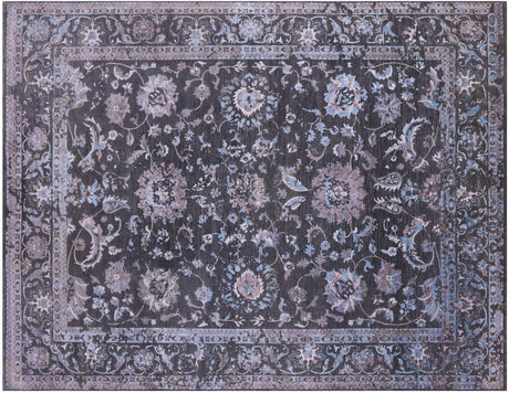 Wool & Silk  Hand Knotted Persian Tabriz Rug - Manhattan Rugs
