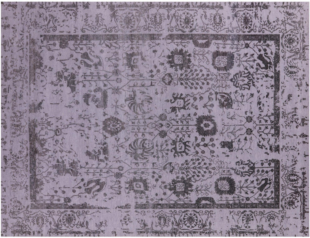 Persian Tabriz Wool & Silk Hand-Knotted Rug - Manhattan Rugs