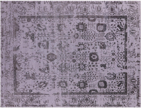 Persian Tabriz Wool & Silk Hand-Knotted Rug - Manhattan Rugs