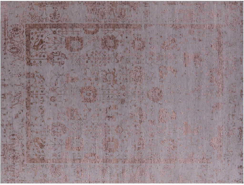 Persian Tabriz Hand Knotted Wool & Silk Rug - Manhattan Rugs