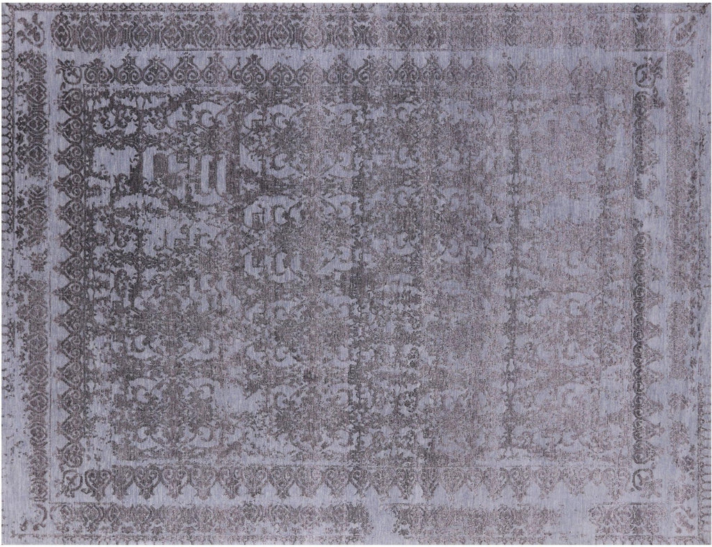 Wool & Silk Persian Kashan Handmade Rug - Manhattan Rugs