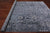 Grey Handmade Wool & Silk Persian Tabriz  Rug 8' 9" X 12' 1" - Q19185