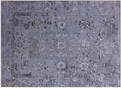 Handmade Wool & Silk Persian Tabriz  Rug - Manhattan Rugs