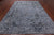 Grey Handmade Wool & Silk Persian Tabriz  Rug 8' 9" X 12' 1" - Q19185