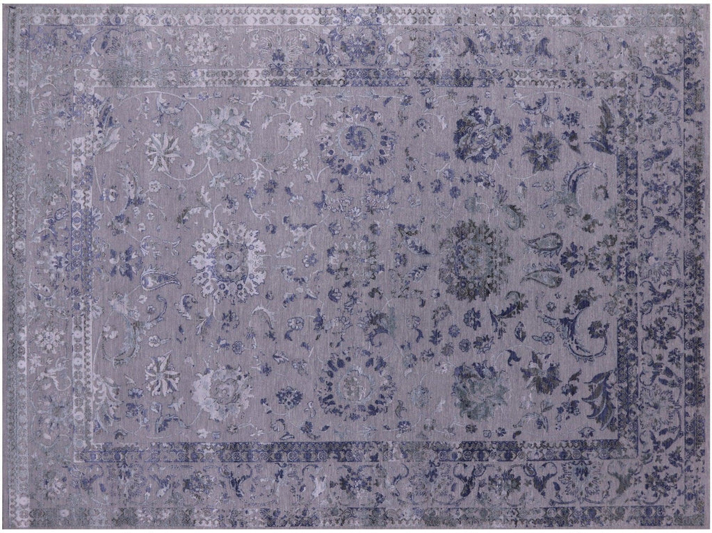 Wool & Silk Handmade Persian Tabriz Rug - Manhattan Rugs